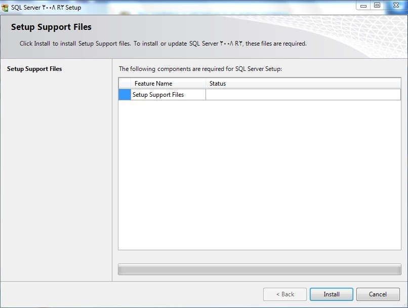 Setup Support Rules در sql server