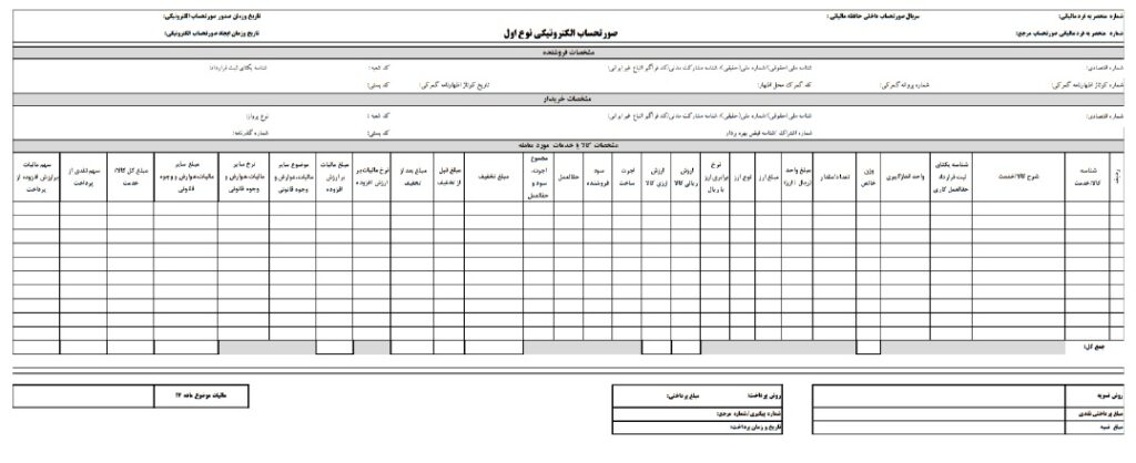 فاکتور رسمی چیست؟ به همراه دانلود نمونه فاکتور رسمی فروش