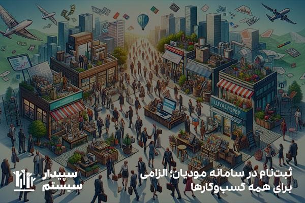 الزام ثبت‌نام همه صاحبان مشاغل و اشخاص حقوقی برای مدیریت مالیاتی، در سامانه مودیان