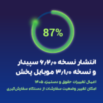 انتشار نسخه جدید سپیدار  ( 6.2.0 ) و نسخه موبایل پخش (3.1.0)