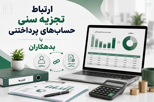 گزارش تجزیه سنی بدهکاران 2 گزارش تجزیه سنی بدهکاران