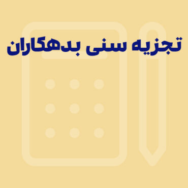 گزارش تجزیه سنی بدهکاران